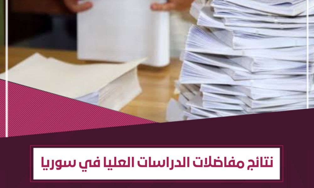صدور نتائج مفاضلة الماجستير ودبلومات التأهيل والتخصص للعام 2024-2025